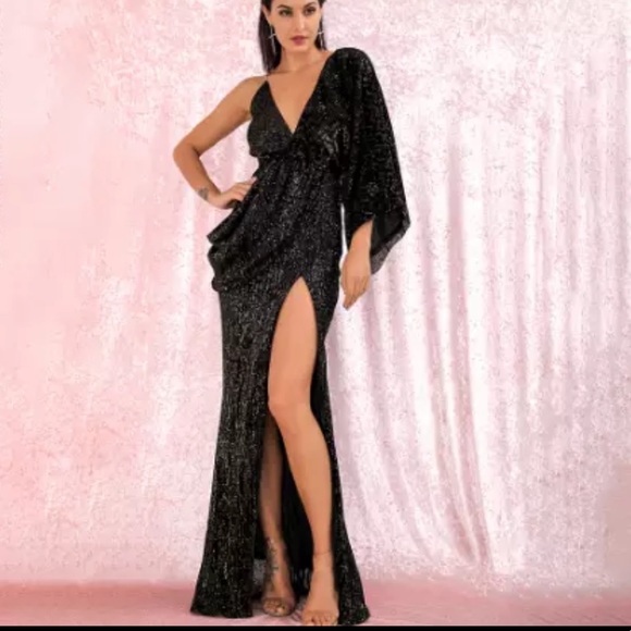 party wear Dresses & Skirts - Black sequins party dress